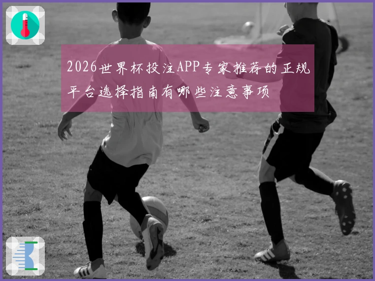 2026世界杯投注APP专家推荐的正规平台选择指南有哪些注意事项